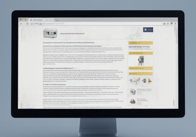 Outdated electrician services page with dense text and weak visual hierarchy